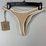 Stone Fox Swim Stone Fox SWIM Moon Bottom in FRAPPE Large NWT Photo 3