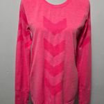 GapFit Motion Red Vibe Long Sleeve Moto Top Size Large Photo 1
