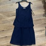 Partra navy blue size 10 dress / jacket combo Photo 2