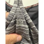 Lululemon Top Womens 6 Tank Athleisure Power Y Gray Space Dye Yoga Athletic Photo 2