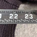 Christopher & Banks Women's Black Cotton Cardigan Sweater L Striped Long Sleeve Photo 7