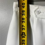 Dana Buchman  white wide leg dress pants in size 10. Photo 7