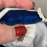 Anthropologie  Tideline Pencil Skirt by Lilka Royal Blue/White Photo 3