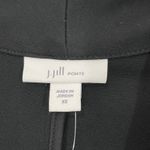 J.Jill NWT  Black Ponte Blazer Jacket  XS Shawl Collar Button Front Long Sleeve Photo 1