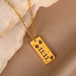 11:11 Make a Wish Necklace Gold Photo 2