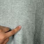 BRORA Scottish 100% Cashmere Gauzy Polo Turtleneck Top Size Small/Medium Green Photo 3