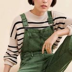 Free People Ziggy Denim Overalls Green Photo 0