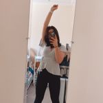 Caution to the Wind Green And White Striped Top Photo 1