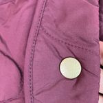 Talbots | Quilted Vest Plum Watermelon Full Zip Reversible Womens Large Petite Photo 2