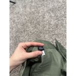 EXPRESS vintage y2k mini mirco skirt army green utility drawstring waistband 2 Photo 3