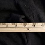 Free People  Seamless Lace‎ Up Layering Long Sleeve Top Black Small Photo 5