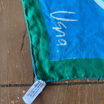 Vera Bradley Vintage 1960's Vera Watercolor Plaid Silk Scarf Photo 5