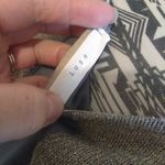 Lush Clothing *5/$25 Sale* Lush Taupe Shimmer Floral Hi-lo Knit Top with Sheer back Photo 4