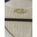 Urban Outfitters ‎ Outfitters Small Cream Ribbed Long Sleeve Top Photo 4