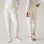 Athleta Women’s Farallon Jogger Pants Pull On Mid Rise in Magnolia White SP Photo 1