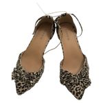 Torrid  Leopard Print Pointed Toe Flats | Size 10WW | Bow Detail Photo 5
