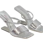 Cult Gaia Silver Women's Shoes Photo 4
