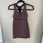 Lululemon Stripe Tank Wine Gray Photo 2