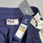 FILA NWT  Makayla Joggers S Womens Track Pants Blue Red White Colorblock Gym Photo 2