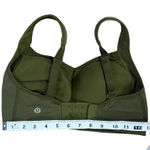 Lululemon Ta Ta Tamer III Brave Olive/Barracks Green No Tag Hook & Eye Closure Photo 0
