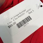 K Too Halter High Leg Slit Jersey Maxi Dress Red Size Large NWT Photo 12