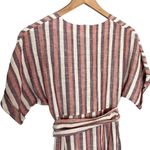 Free People  Monday Striped Linen Blend Midi Dress Size XS Photo 7