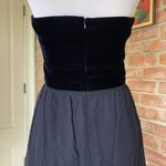 BCBGMAXAZRIA Silk Navy Halter Dress 2 NWOT Photo 5