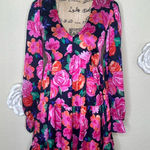 Miami NTM: Francesca’s Collection Mi Ami Vibrant Floral Tiered Mini Dress Sz Small Photo 0
