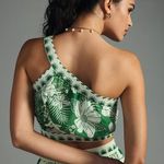 Farm Rio Macaw Elegance Crop Top, Size XL Photo 2