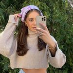 Free People Y2K purple tie dye banana  Photo 1