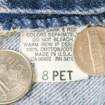 Lee Vintage 90s  Riders Cotton Candy Dyed Pink & Blue Mom Jeans Photo 7