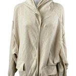 Urban Outfitters Out from Under Beige Fleece Hoodie Hooded Sweater Top Size M Photo 0