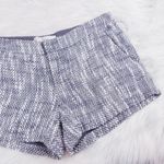 Joie  Women's Blue Merci Tweed Shorts Photo 2