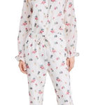 Hill House Home Floral Print Pant Set EUC Photo 0