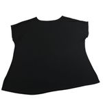 H by Halston Essential V-Neck T-Shirt Size X-Large Flowy Minimalist Lightweight Photo 1