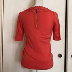 Anthro Moth Coral Knit Top Pink Photo 2
