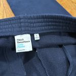 nwt TNA Aritzia sweatfleece cozy fleece jogger in navy admiral sweatpant Small Blue Photo 4