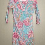 Lilly Pulitzer  xs beaded jammin be jellies tunic coverup Photo 1