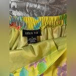Leslie Fay Vintage  2 Piece Key Lime & Floral Skirt & Top Medium Photo 9