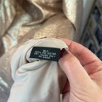 Ricki Freeman for Teri Jon peplum off shoulder gold maxi formal dress Size 16 Photo 4