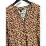 Well Worn Women’s Size L Floral Print Long Sleeve Blouse by | Fall Floral Pattern Photo 4
