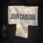 John Caruana Vintage Retro Velvet Coat Whimsigoth Witchy Opera de Ball Velour Black Size M Photo 3