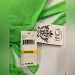 Becca MODERN EDGE PLUNGE One Piece Women’s Swimsuit Size M NWT Photo 5