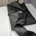 Vintage Gianni Ferrara Leather‎ Jacket Men Medium Retro 90s Biker Luxury Power Black Photo 8