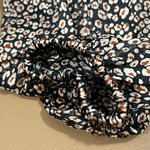 HAVER London size medium animal print top pullover longsleeve snaps at v Photo 7