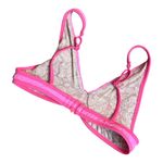 Free People Beach Pink Bathing Suit Top Photo 1