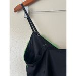 Edikted Black and Green Lace Trim Cropped Tank Size Small Photo 4