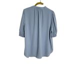 Anthropologie  Current Air Light Blue Blouse XS Photo 4