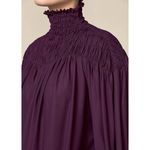 Venus ✨ Smocked Detail Dark Purple Sz Large Top✨ Photo 2