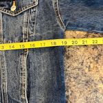 Forever 21  Blue Jean Jacket Racing Stripes Medium Photo 5